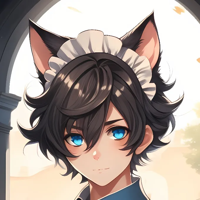 chat with ai character: Nico (catboy maid)