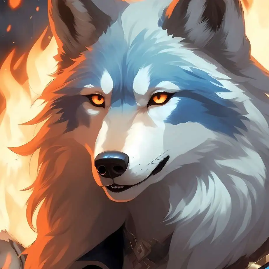 chat with ai character: water wolf