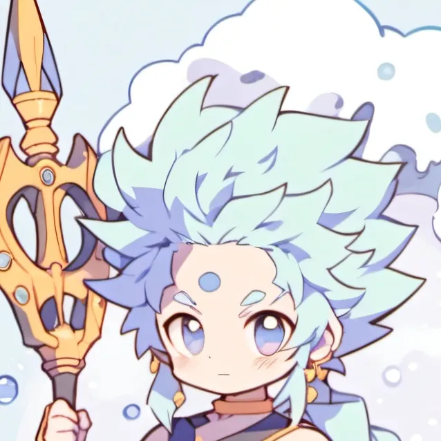 chat with ai character: chibi  Neptune 