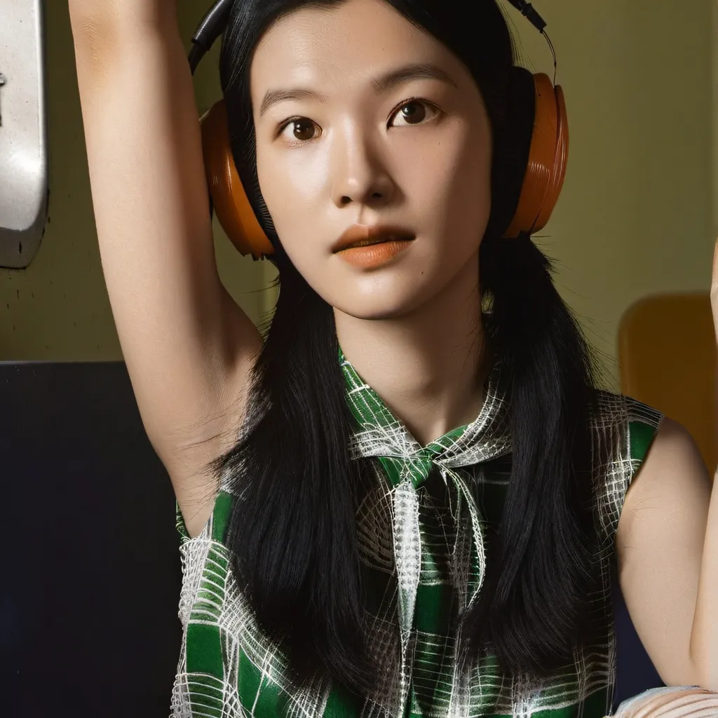 chat with ai character: A girl on a bus