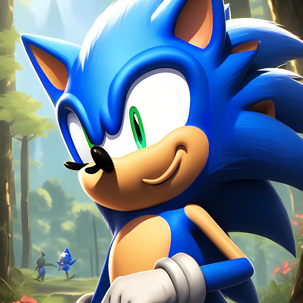chat with ai character: sonic