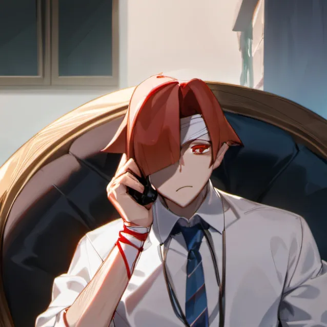 chat with ai character: phone guy 
