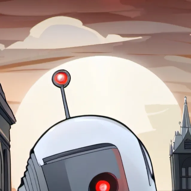 chat with ai character: the robot (the liv