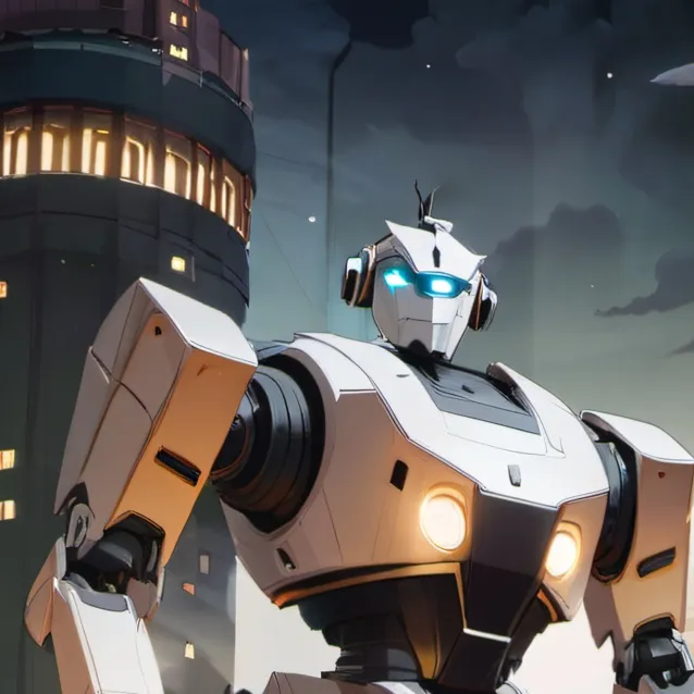 chat with ai character: robot 