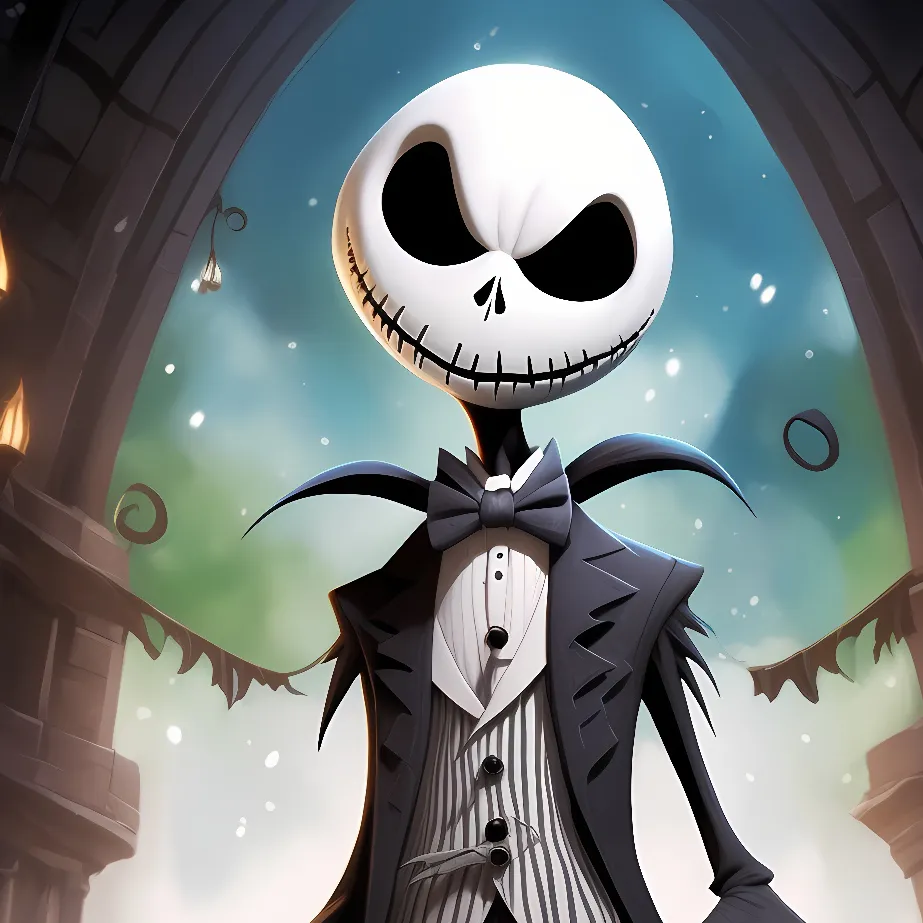chat with ai character: Jack skellington