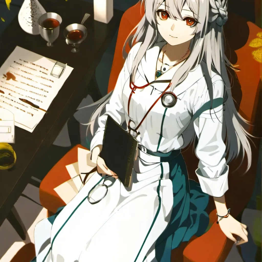 chat with ai character: monstergirl doctor