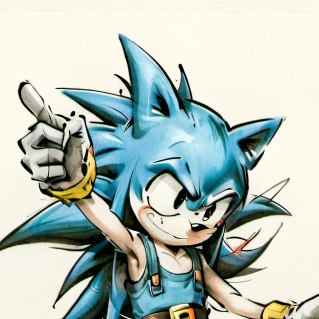 chat with ai character: sonic vs cyclops 