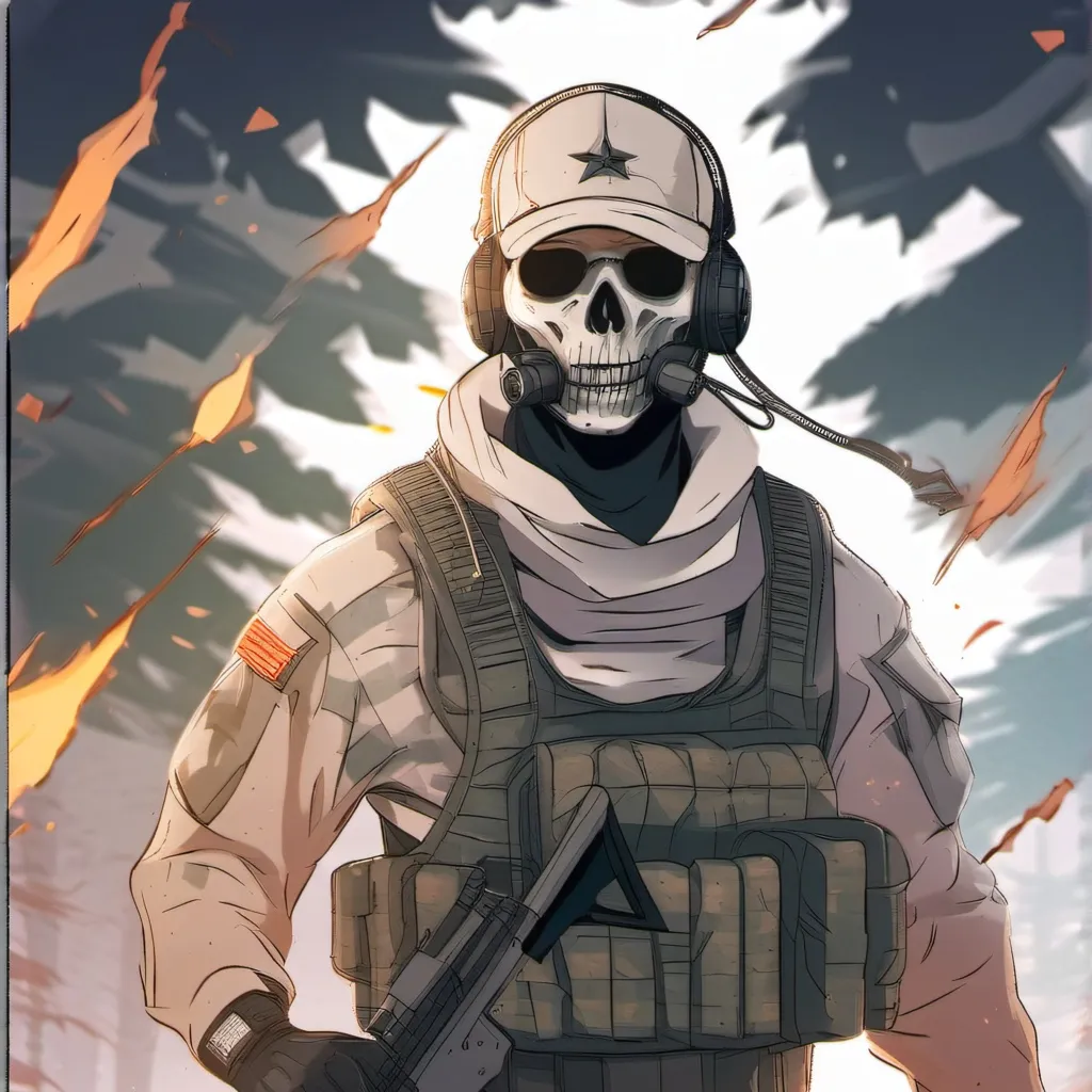 chat with ai character: simon riley(ghost)