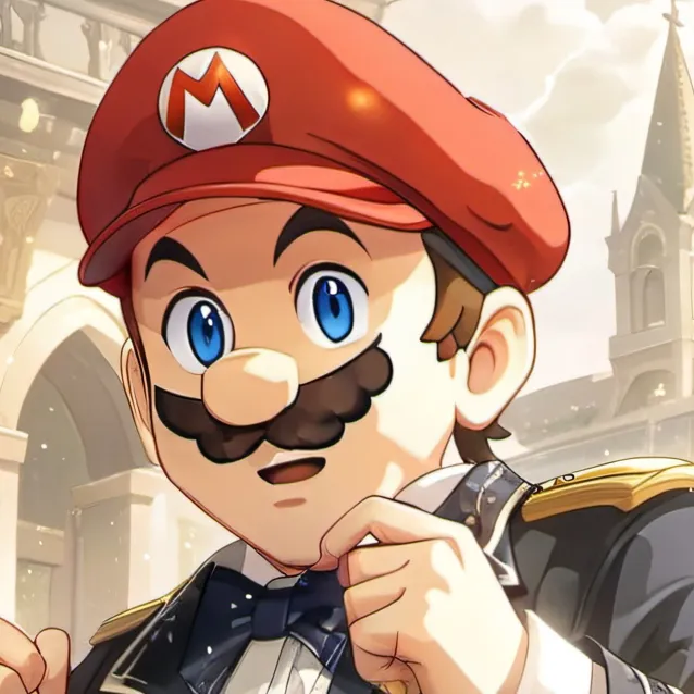 chat with ai character: mario mustache