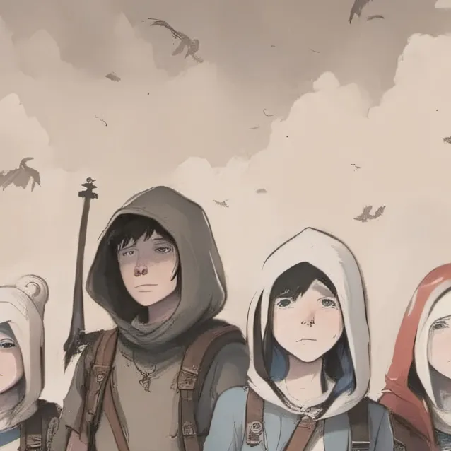 chat with ai character: finn And friends