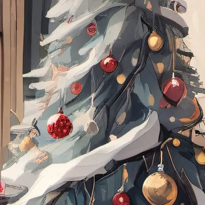 chat with ai character: MHA (Christmas)