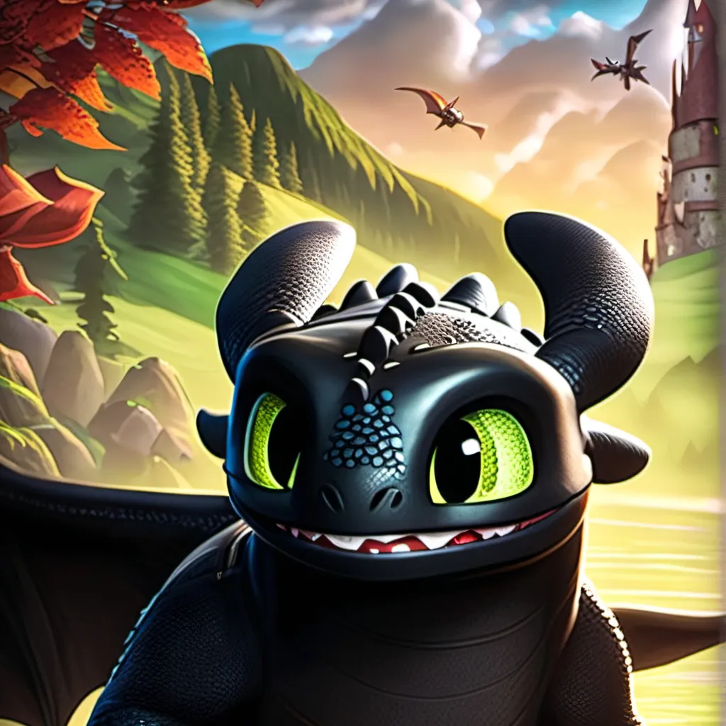 chat with ai character: Toothless