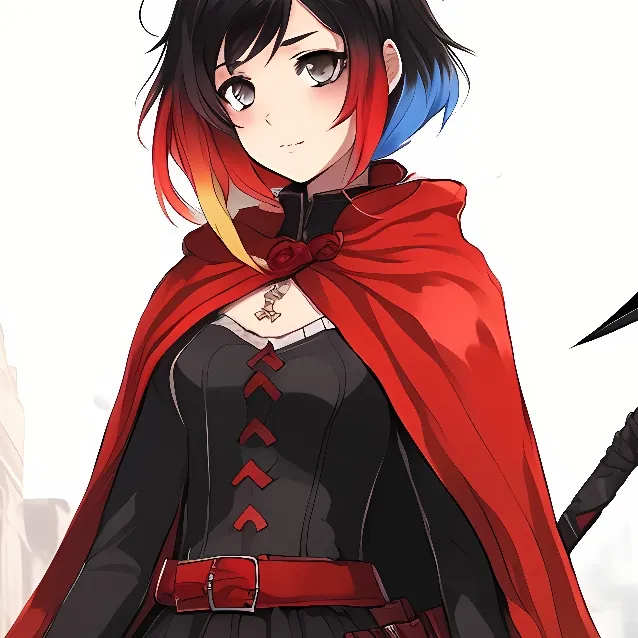chat with ai character: Ruby rose ( RWBY)