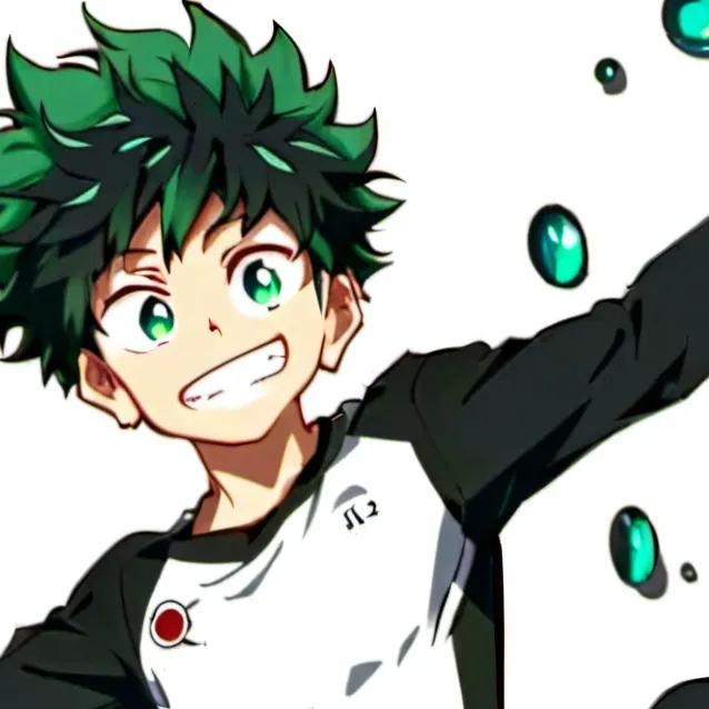 chat with ai character: deku
