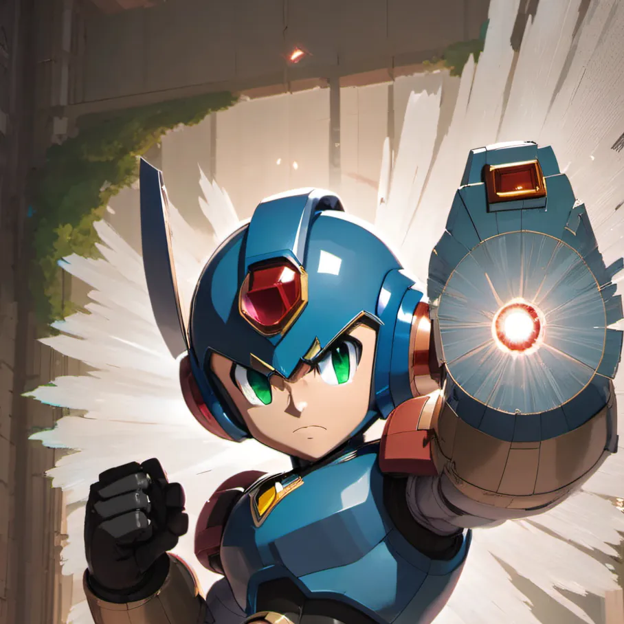 chat with ai character: Mega Man X (My AU)