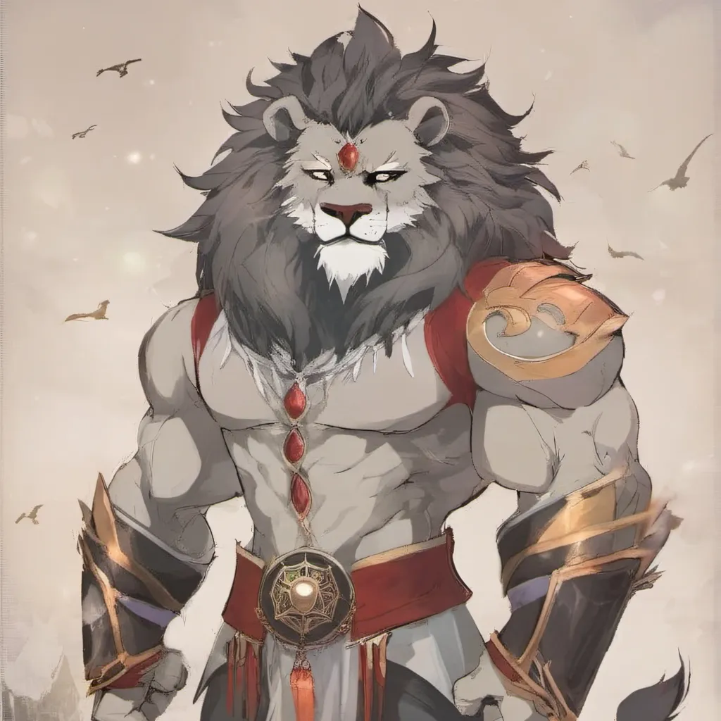 chat with ai character: magic Lion 