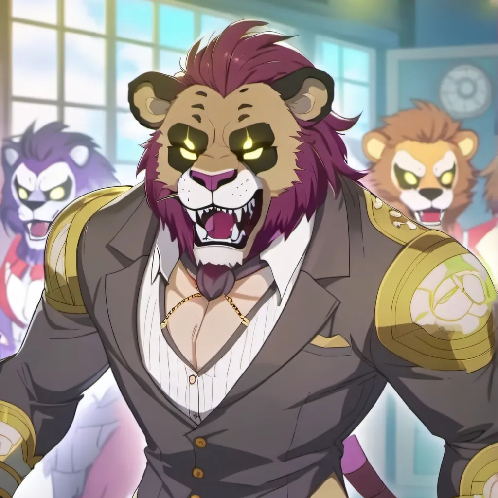 chat with ai character: Lion rock and roll