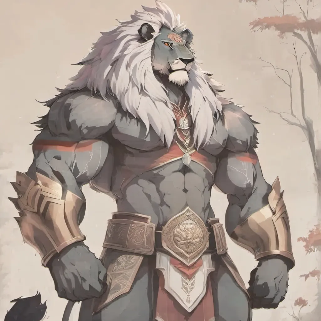 chat with ai character: Beast Lion furry 
