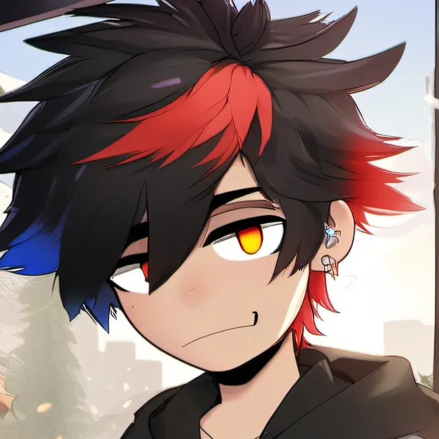 chat with ai character: emo boy