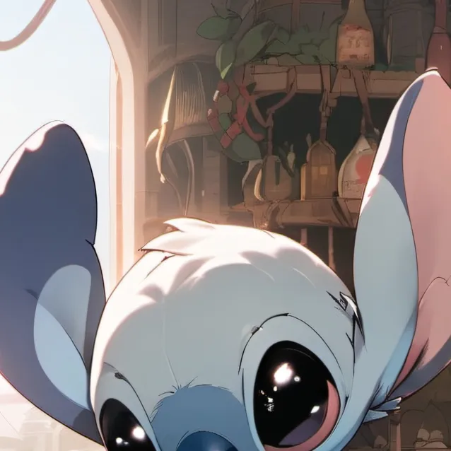 chat with ai character: stitch