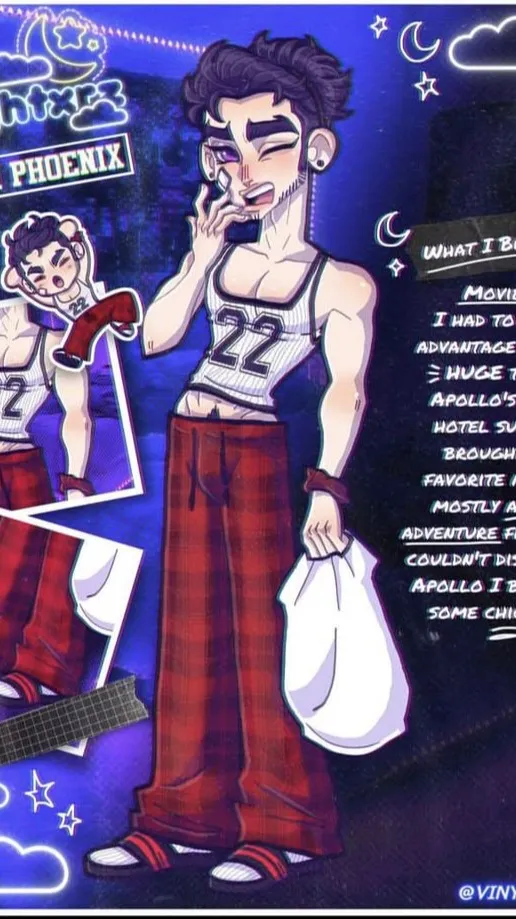 ai character: bisexual bestie!! background