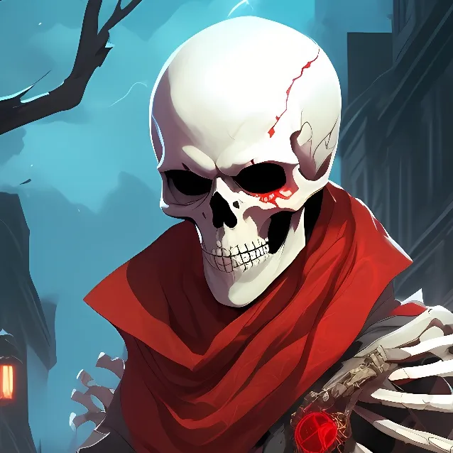 chat with ai character: fell papyrus 