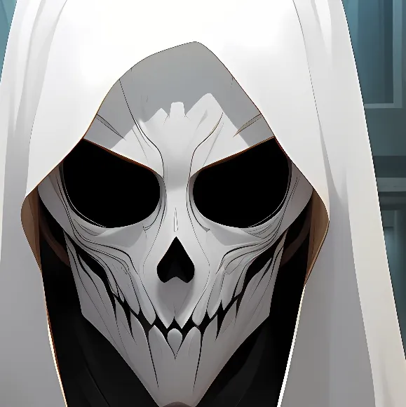 chat with ai character: Ghost face