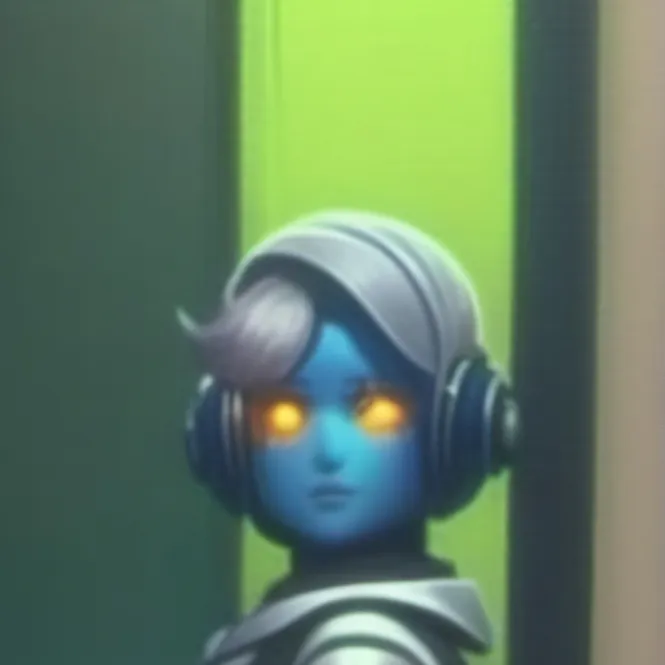 chat with ai character: Sus robot😏