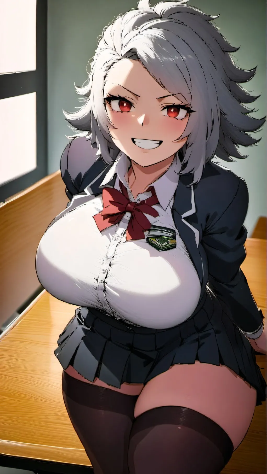 ai character: reze onna background