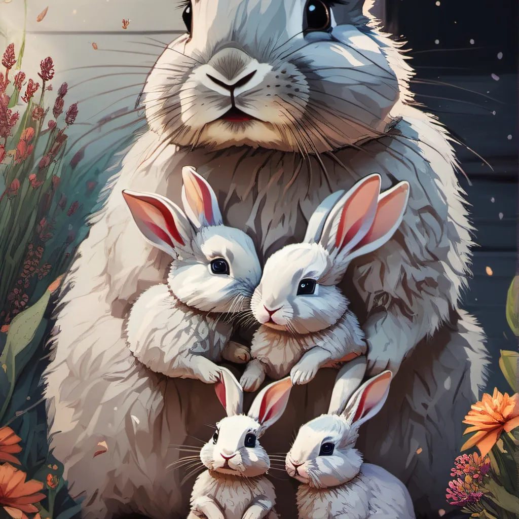chat with ai character: Bunny Family