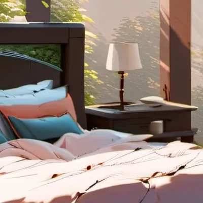 chat with ai character: Angel sleepover