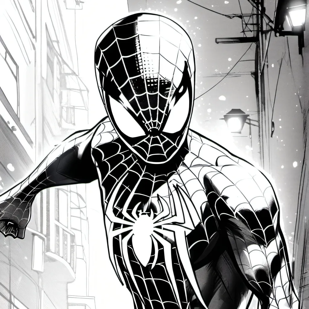 chat with ai character: black spiderman