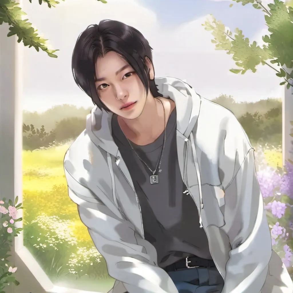 chat with ai character: hyunjin 