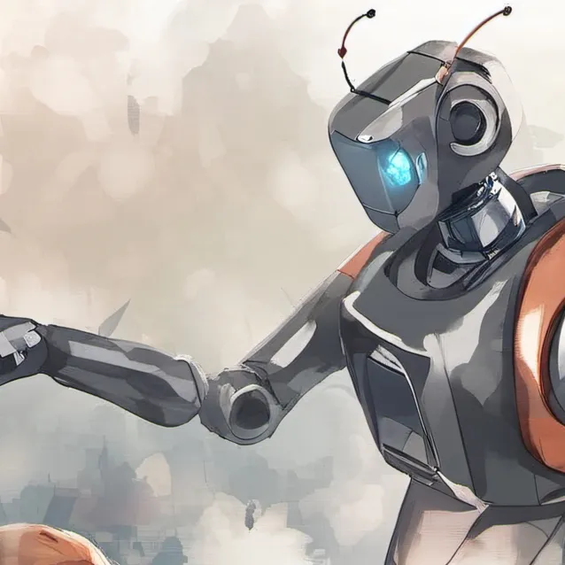 chat with ai character: pregnant robot