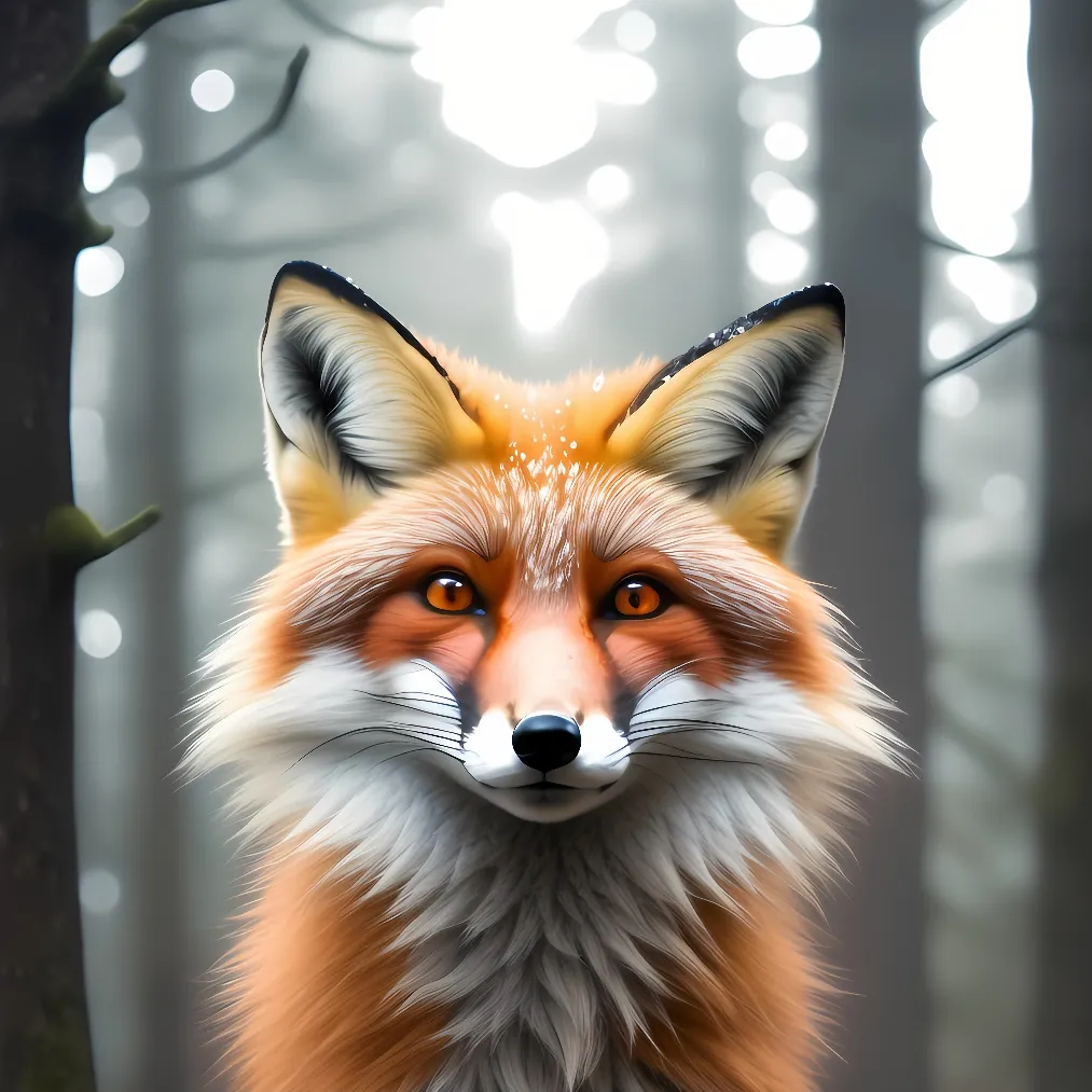 ai character Life as a fox avatar