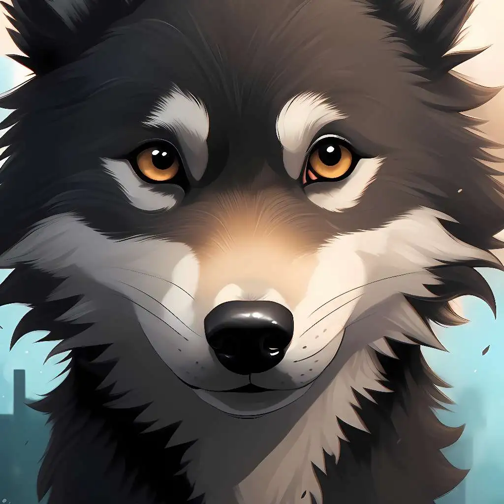 chat with ai character: wolf pup