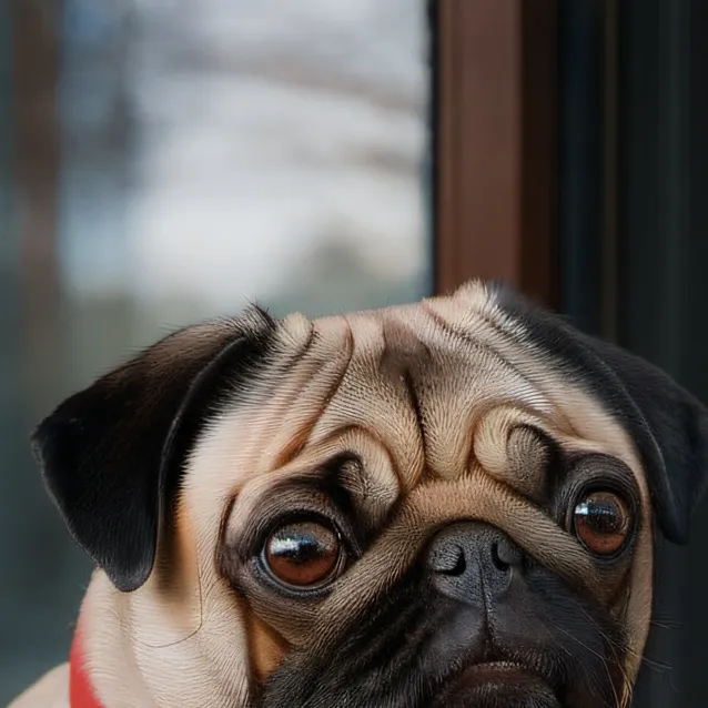chat with ai character: patty as a pug