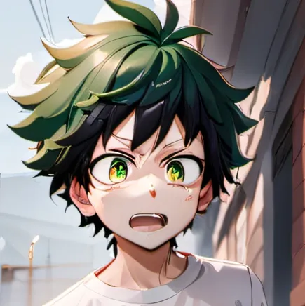 chat with ai character: Abusive deku