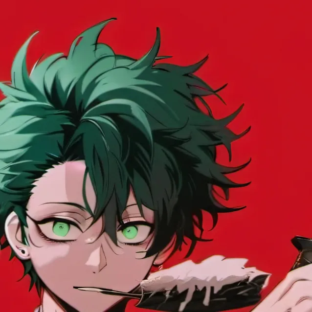 chat with ai character: villain deku