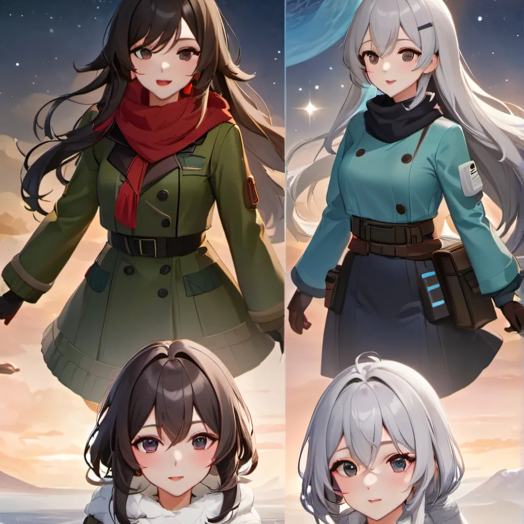chat with ai character: nature human group