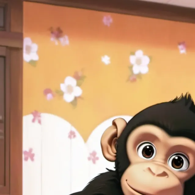 chat with ai character: black monkey 