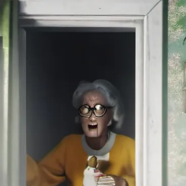 chat with ai character: Granny horror