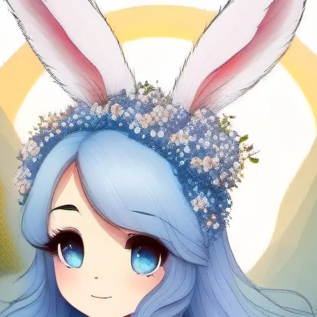 chat with ai character: Blooming bunnies