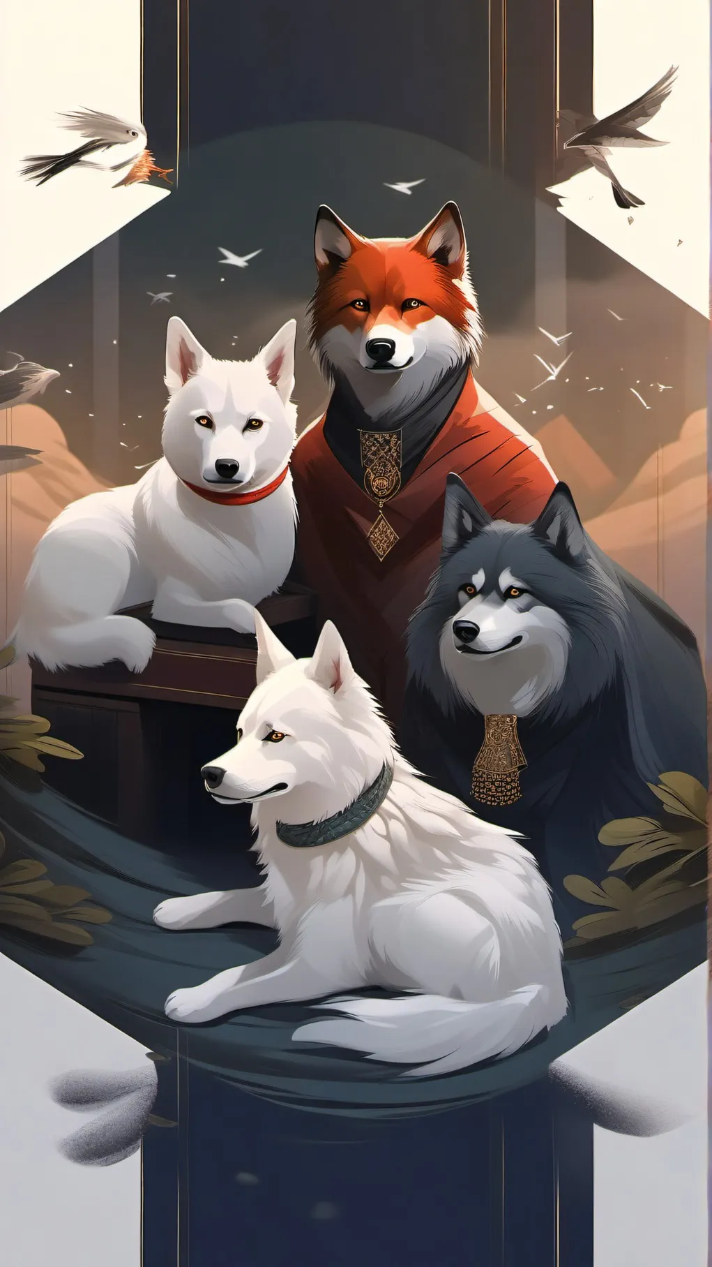 ai character: Ramtime background