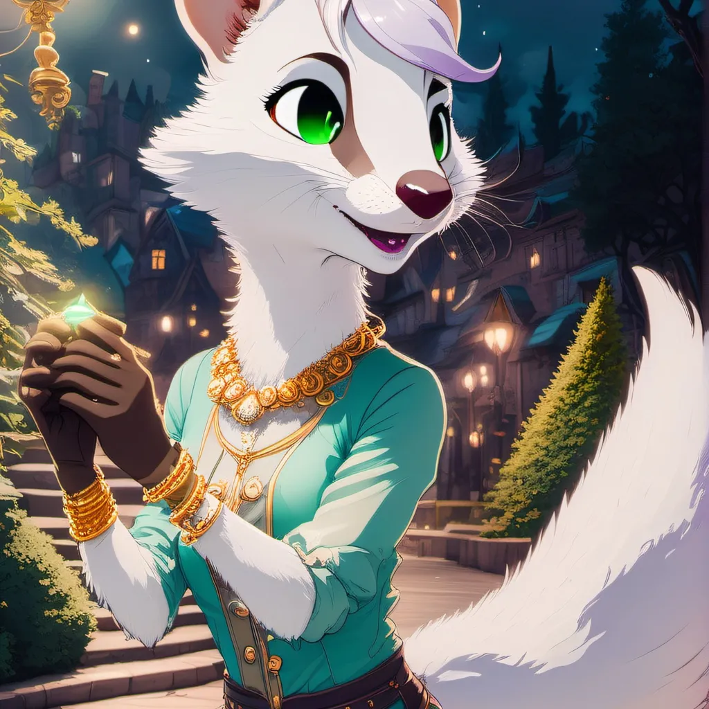 chat with ai character: Angel weasel