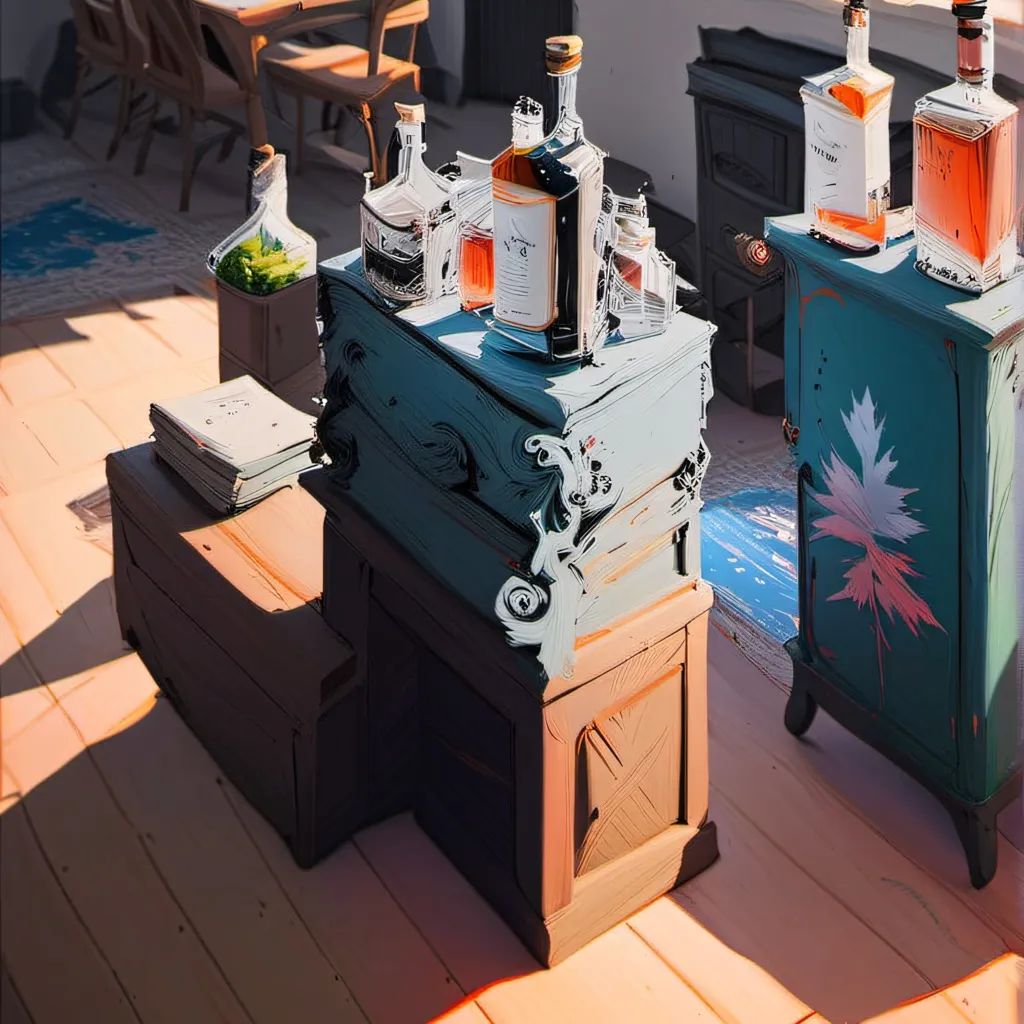 chat with ai character: Alchohol room HH