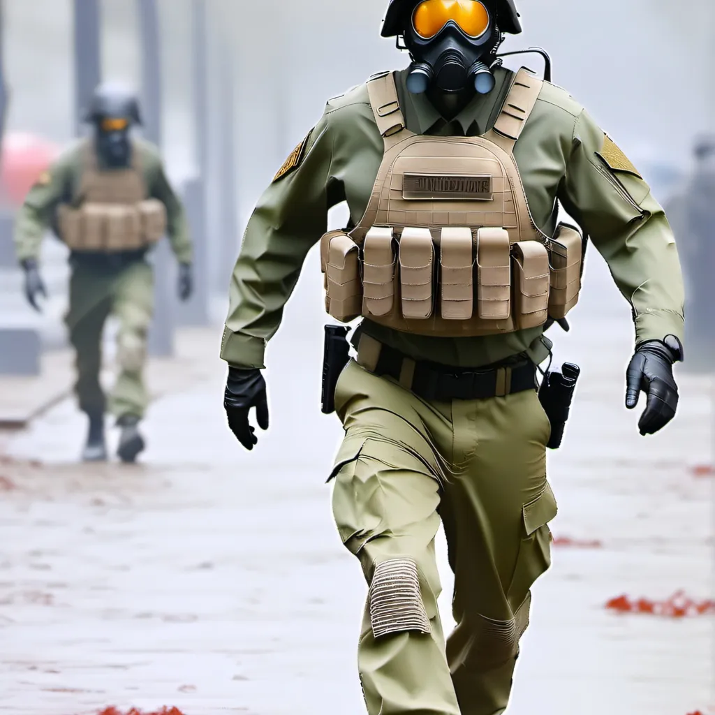 chat with ai character: military vs zombie