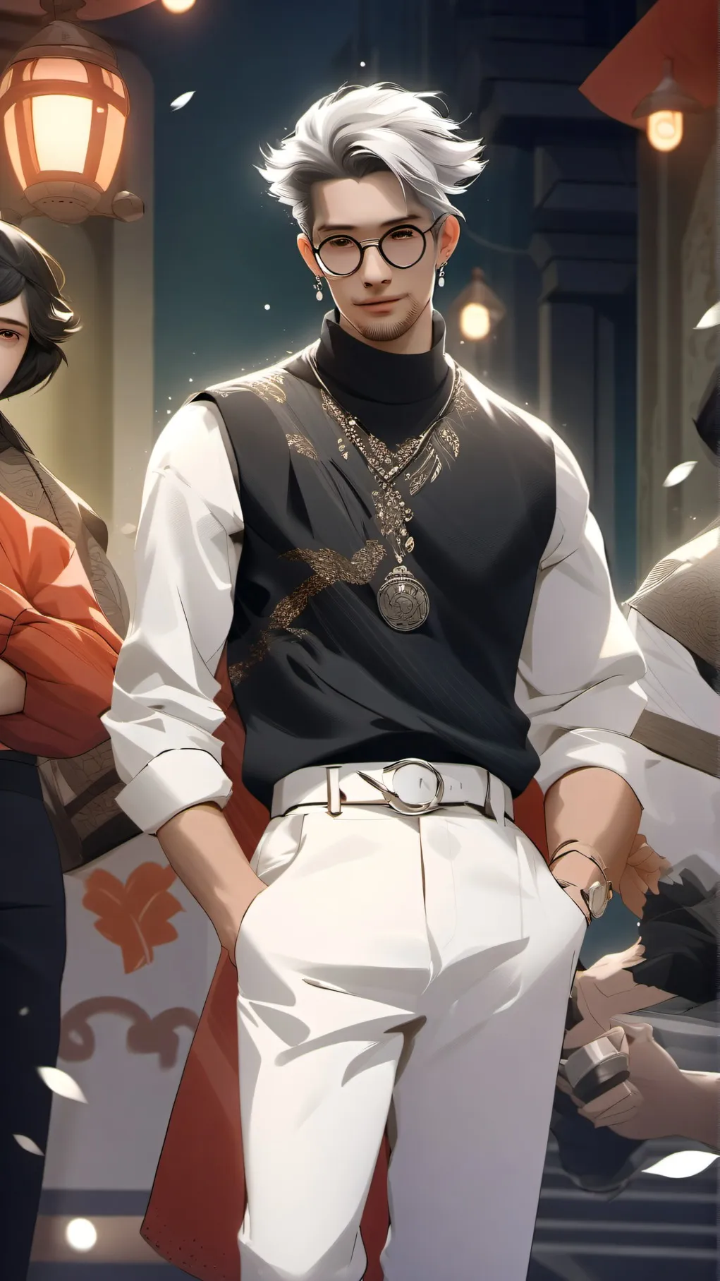ai character: CJ SO COOL background