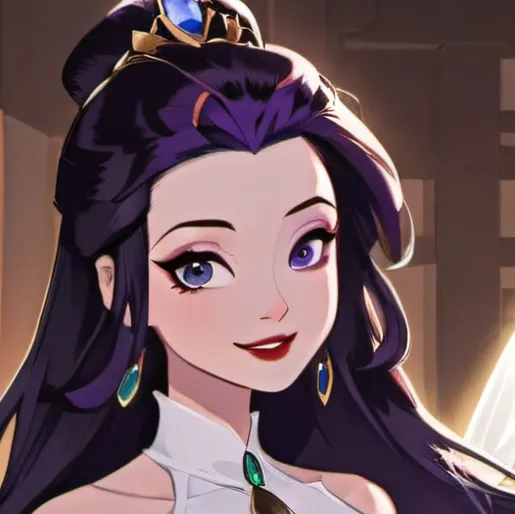 chat with ai character: Raven Queen 