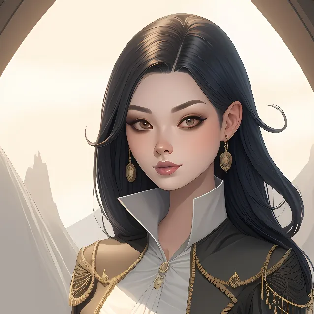 chat with ai character: a shy girl